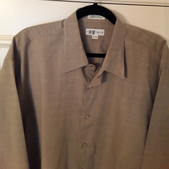 Cutter & Buck Khaki Weave Shirt - Size XL - Picture 2 of 9